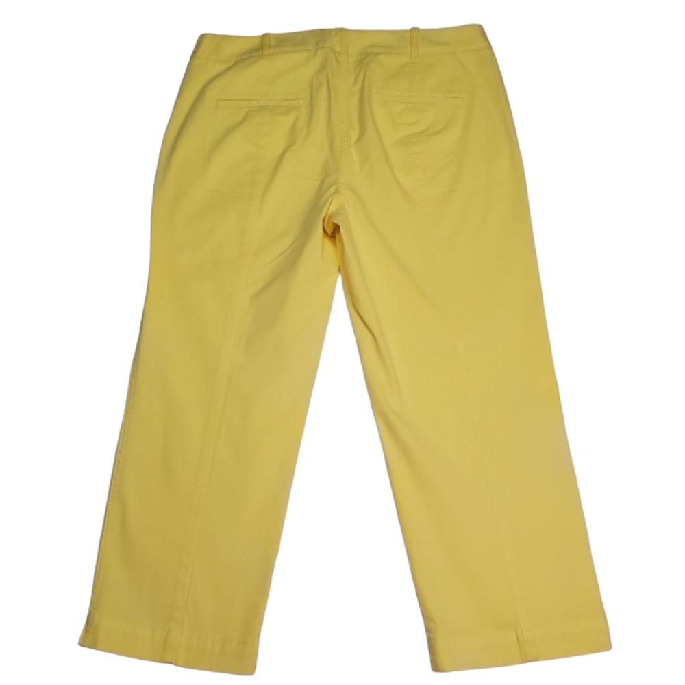 Talbots Yellow Capris - Picture 7 of 8